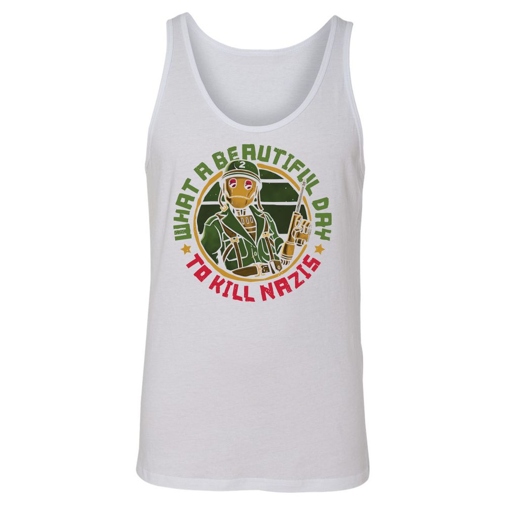 Unisex Jersey Tank - CTDDAY44 - White - 14