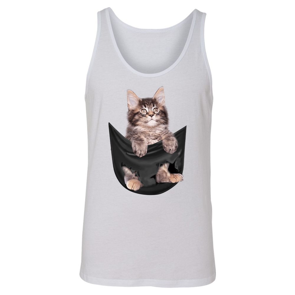 Unisex Jersey Tank - PMY97RDQ - White - 14