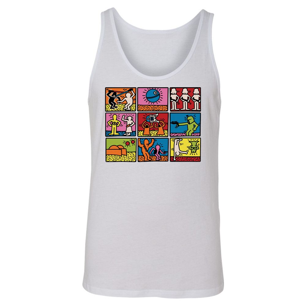 Unisex Jersey Tank - KVR4FC36 - White - 14