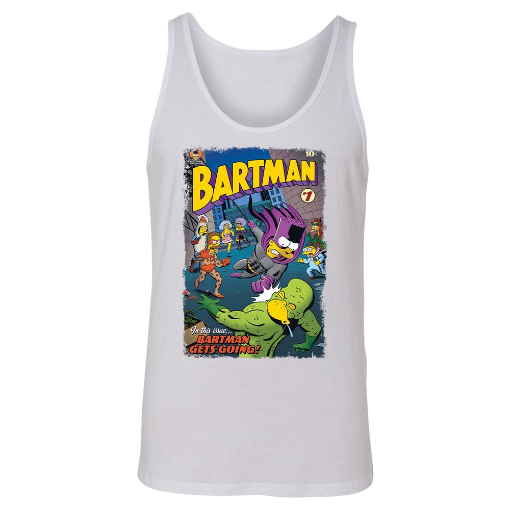 Unisex Jersey Tank - 5AT74CNE - White - 14