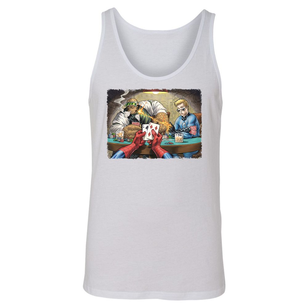 Unisex Jersey Tank - H1CTBKE2 - White - 14