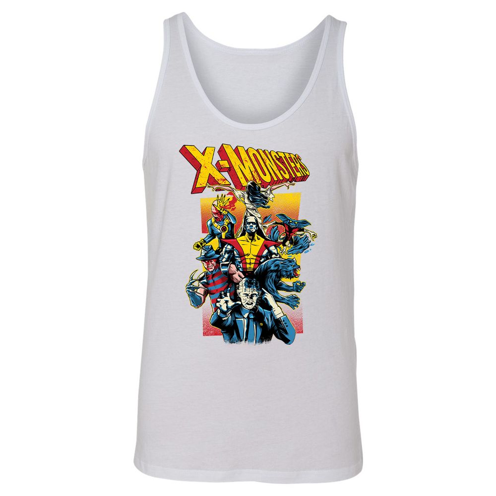Unisex Jersey Tank - XMC913ZN - White - 14