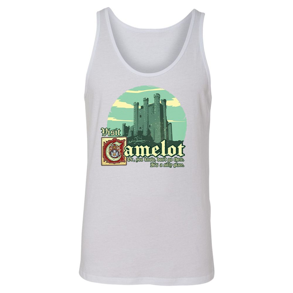 Unisex Jersey Tank - QYCUNUMM - White - 14