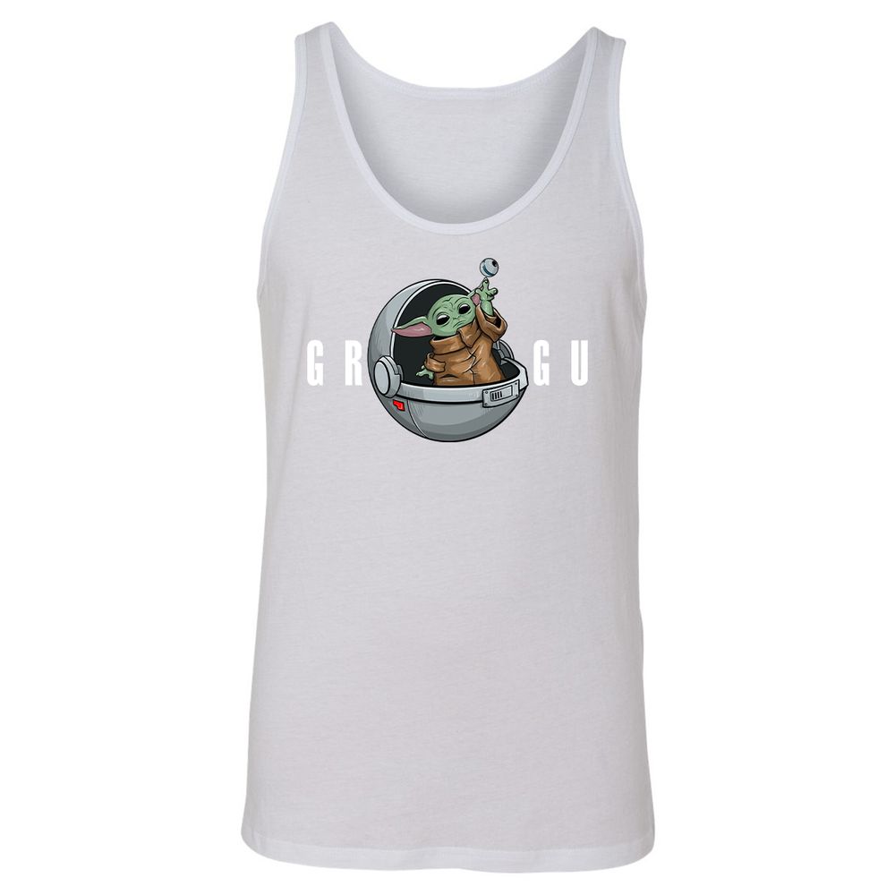 Unisex Jersey Tank - ETTTHLQC - White - 14