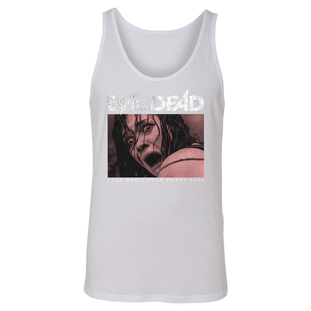 Unisex Jersey Tank - Black - White - 14