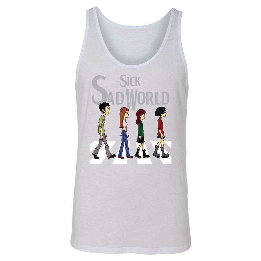 Unisex Jersey Tank - 7922V9ZF - White - 14