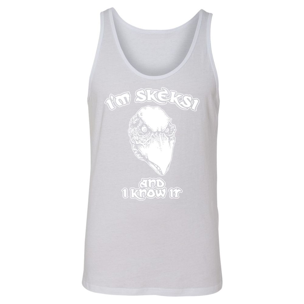 Unisex Jersey Tank - XQH4UW9A - White - 14