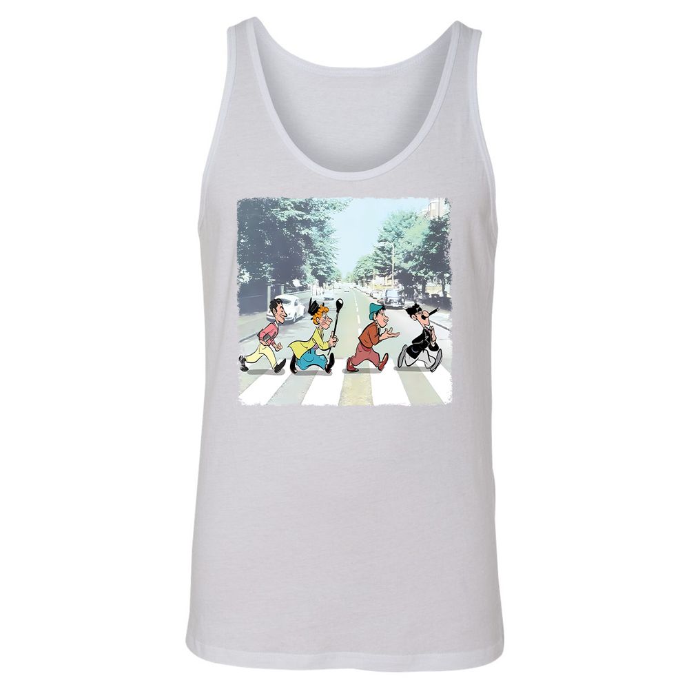 Unisex Jersey Tank - D51TU4F3 - White - 14