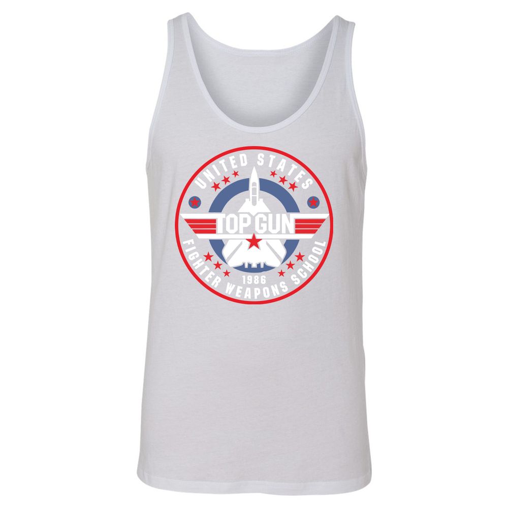 Unisex Jersey Tank - TZCHAAAT - White - 14