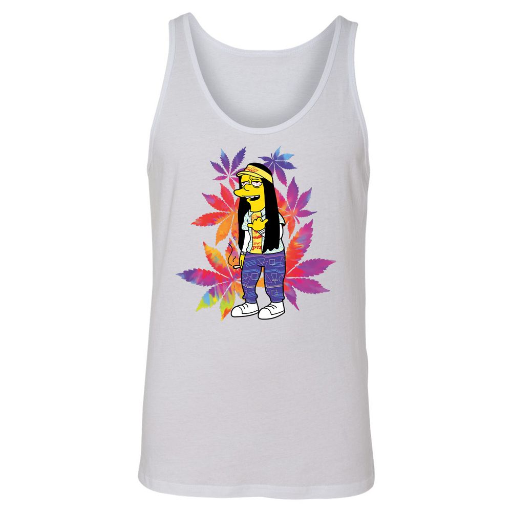 Unisex Jersey Tank - 7E3A2JCW - White - 14