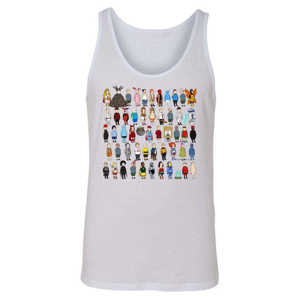 Unisex Jersey Tank - FBMLVSN3 - White - 14
