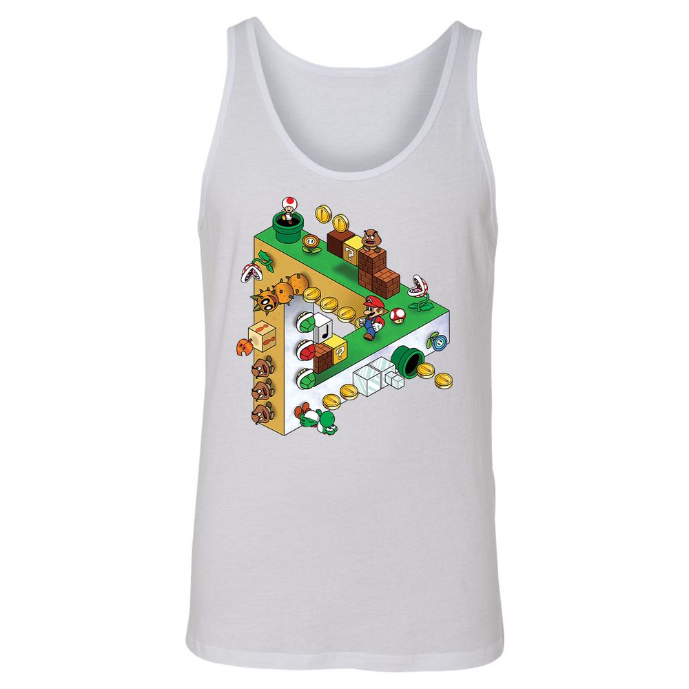 Unisex Jersey Tank - 9521Z54E - White - 14