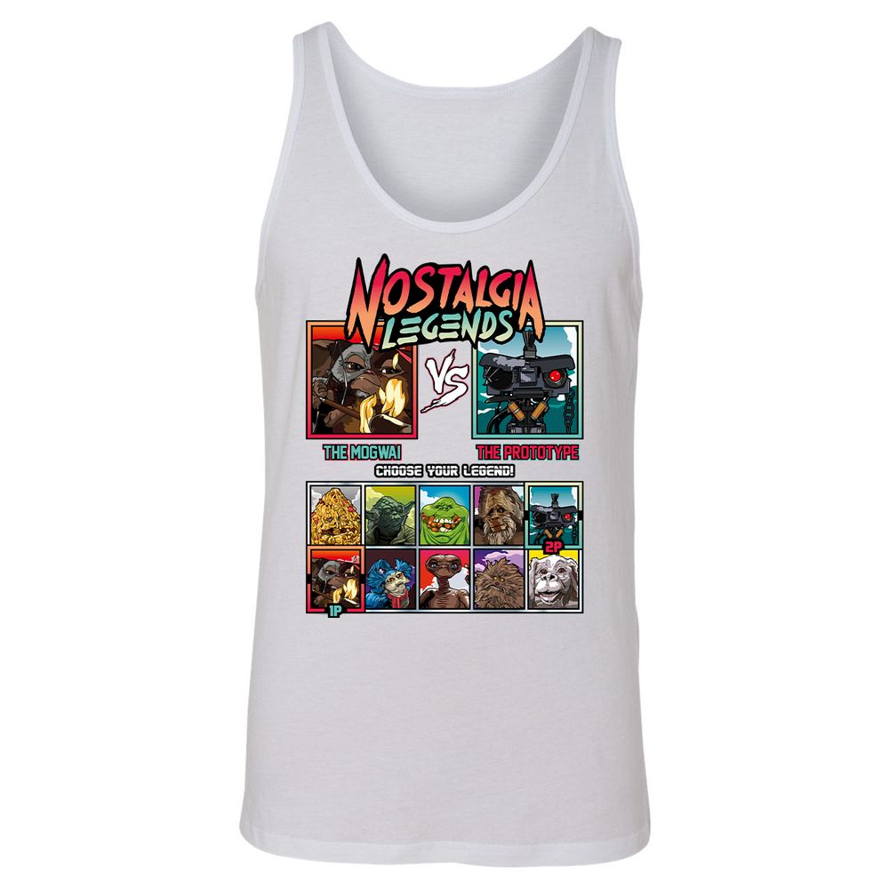 Unisex Jersey Tank - 2MBLLNAK - White - 14