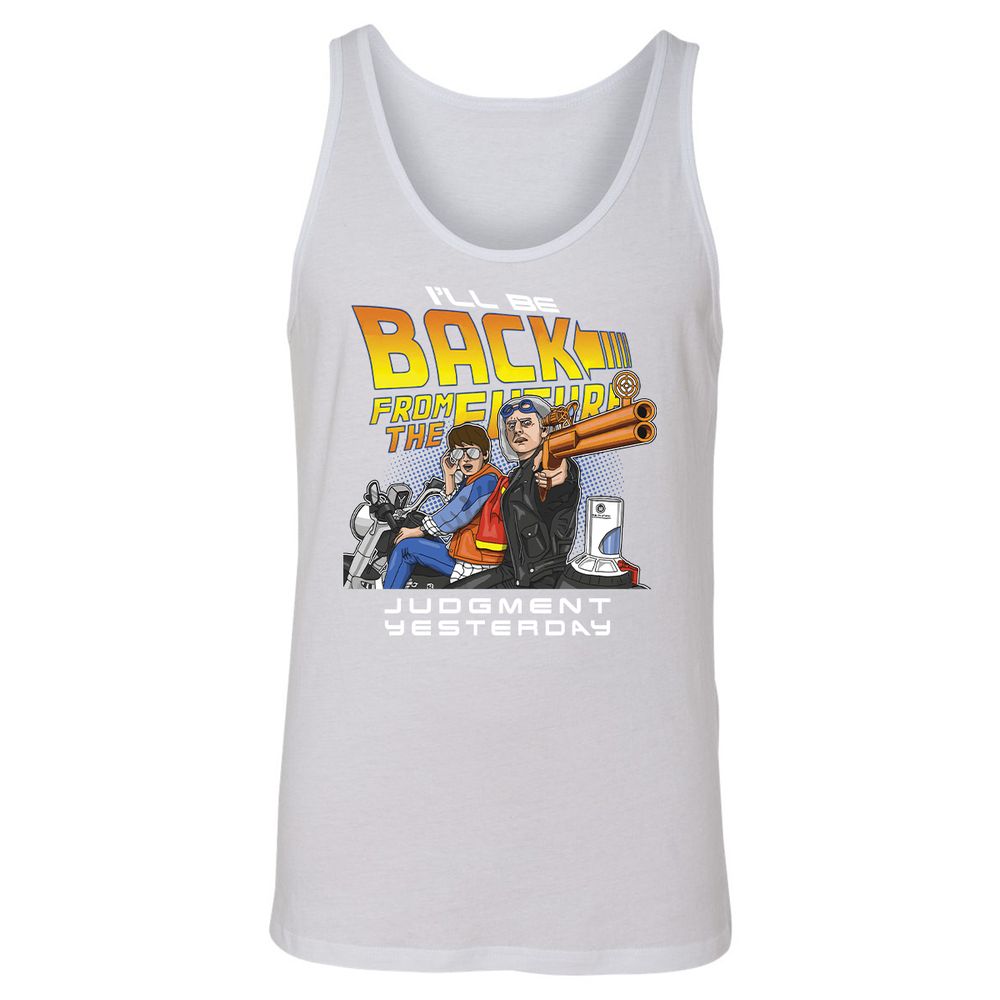 Unisex Jersey Tank - Q9PQQ5GT - White - 14