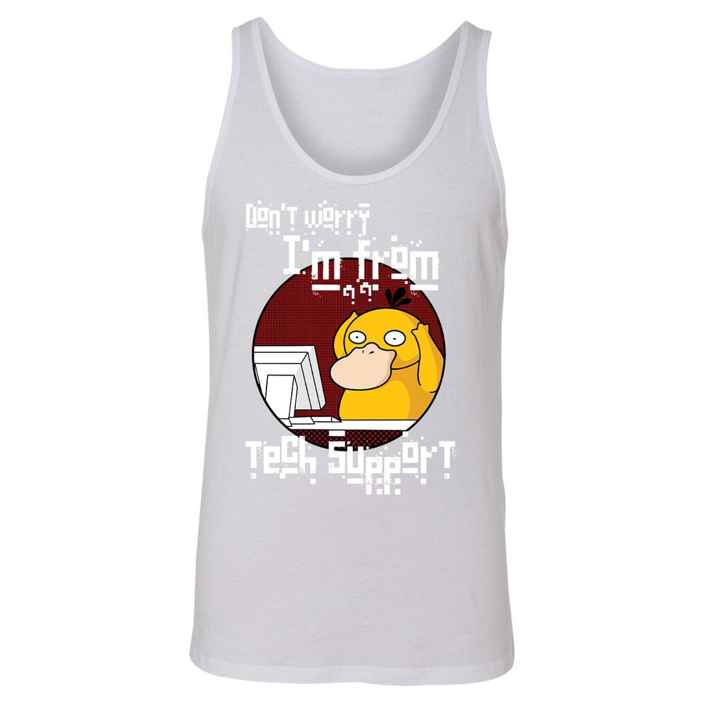 Unisex Jersey Tank - 89EMZGBD - White - 14
