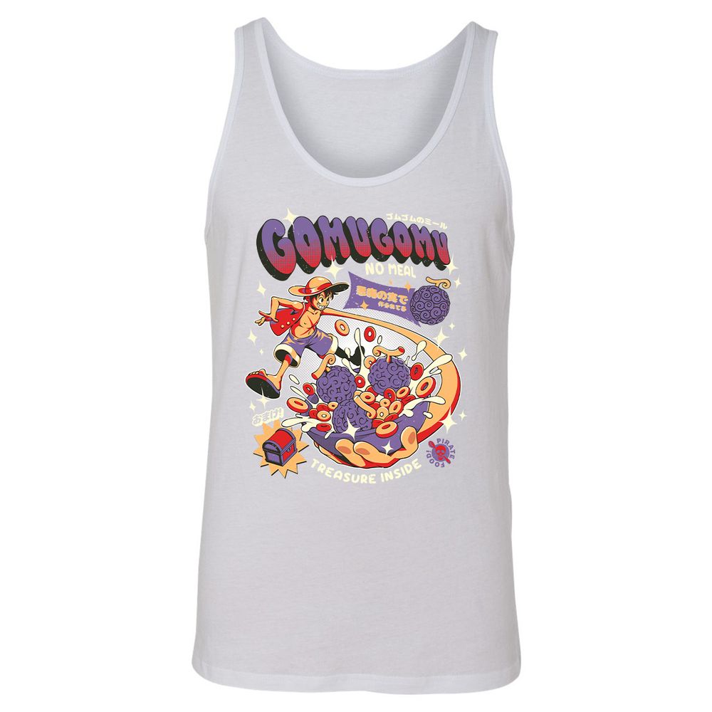 Unisex Jersey Tank - KVGMLKJH - White - 14