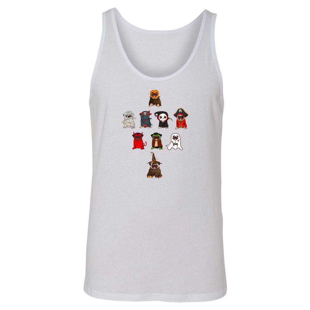 Unisex Jersey Tank - XZYYDWNC - White - 14