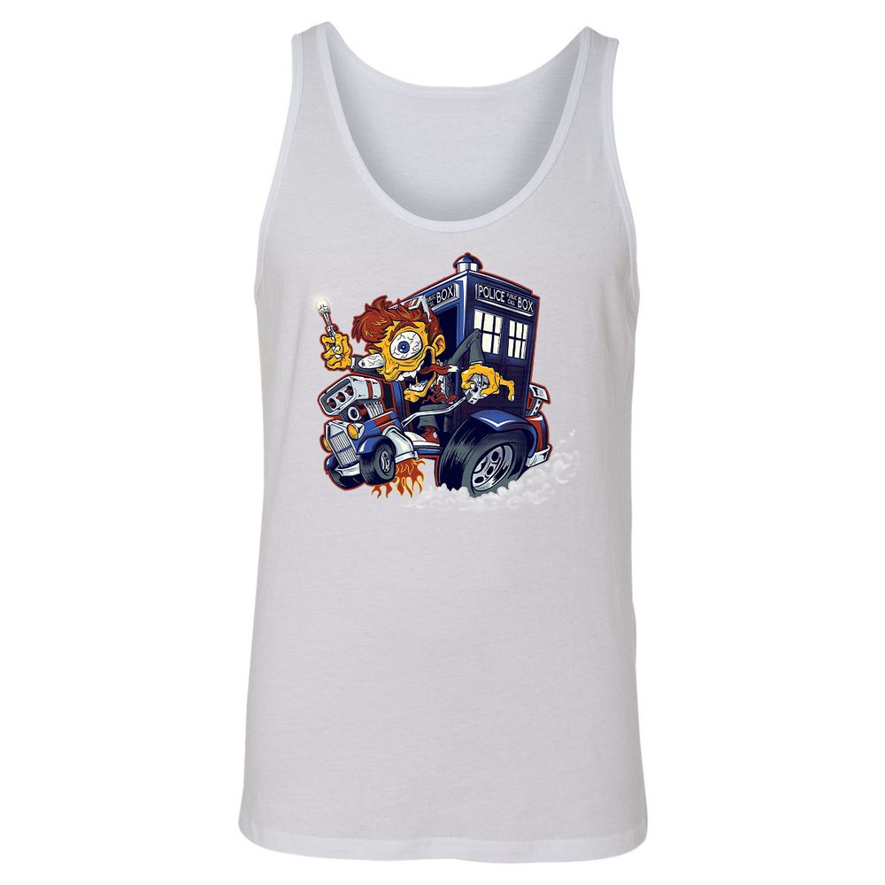 Unisex Jersey Tank - V8NVBWZN - White - 14