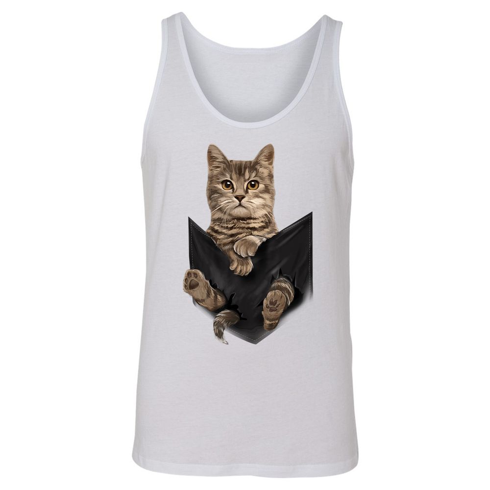 Unisex Jersey Tank - KLL94Y5F - White - 14