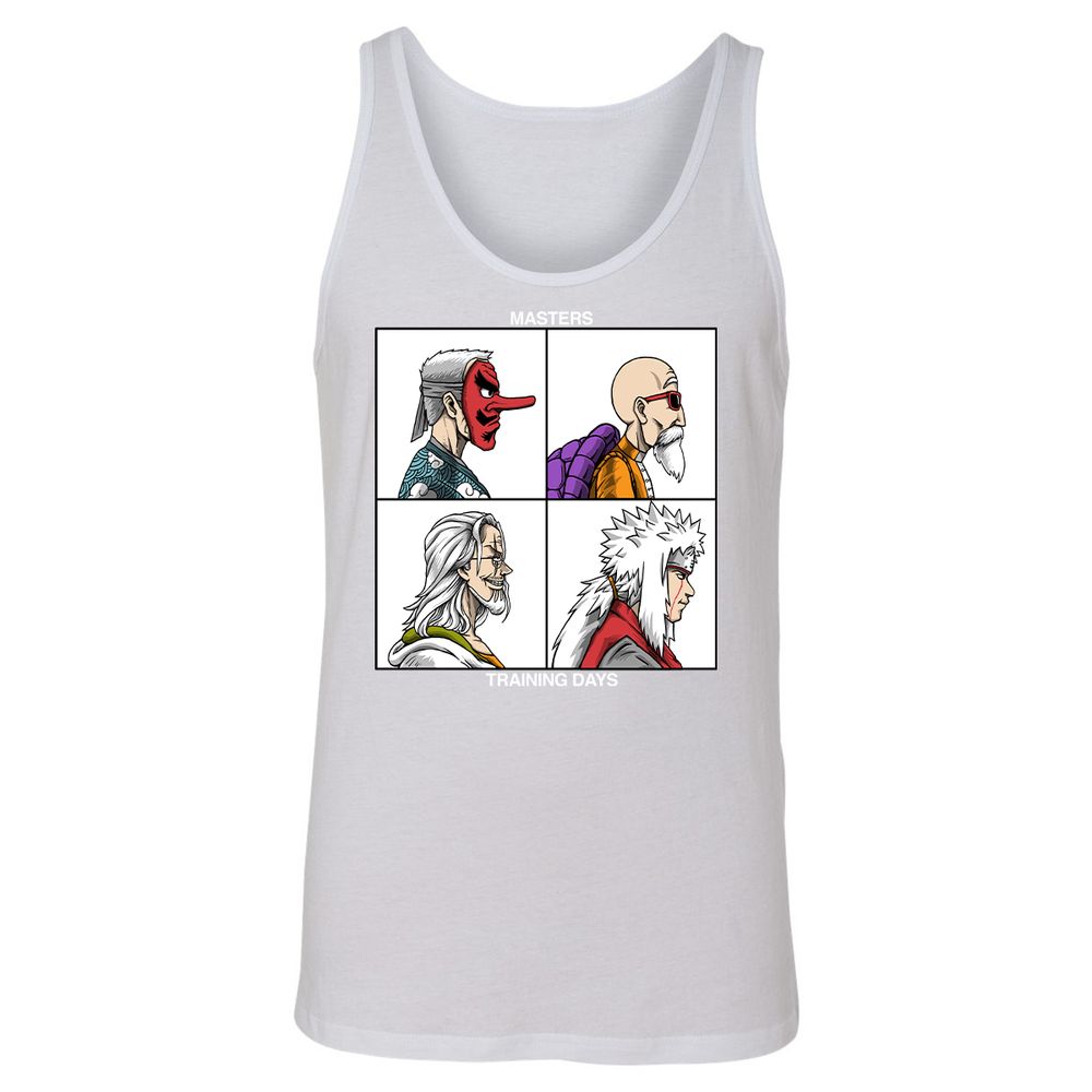 Unisex Jersey Tank - UJ2V1R3W - White - 14