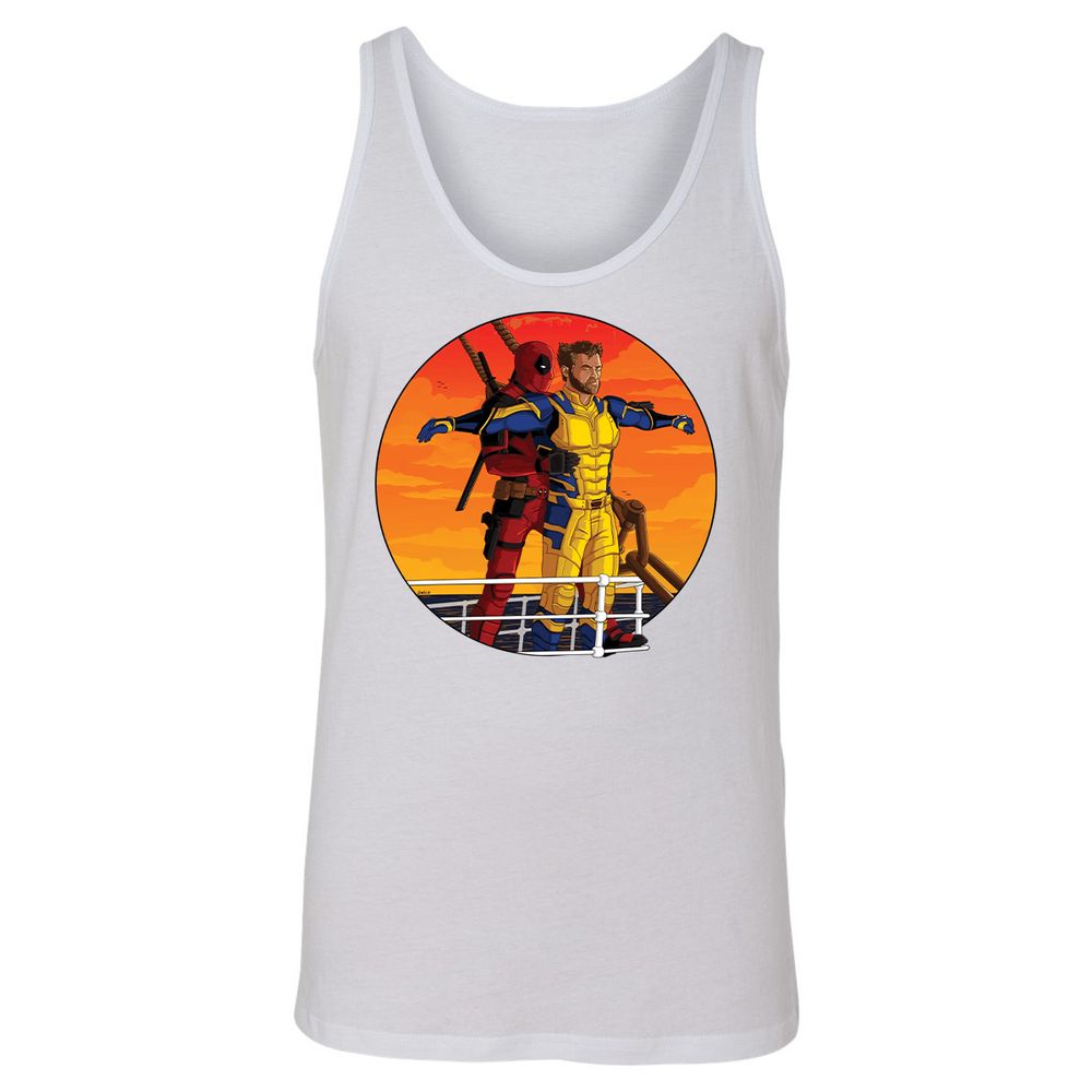 Unisex Jersey Tank - UZZE4ZZ1 - White - 14