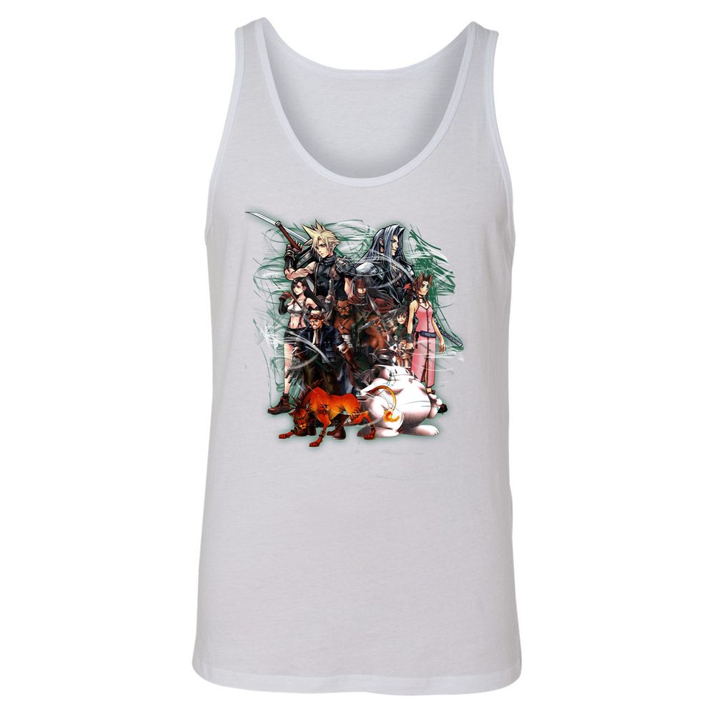 Unisex Jersey Tank - RSJFBF6J - White - 14