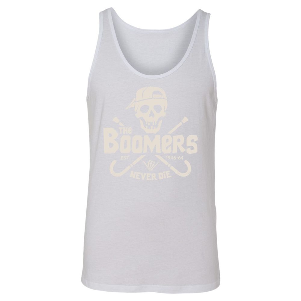 Unisex Jersey Tank - 69H5TUPT - White - 14