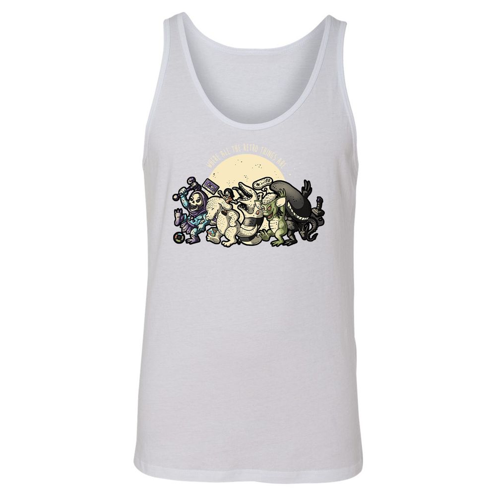 Unisex Jersey Tank - 6Q5TZUXF - White - 14
