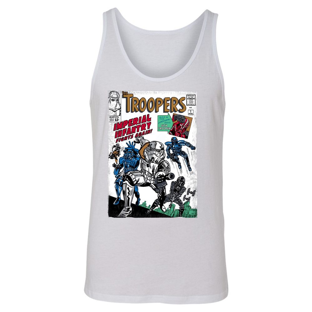 Unisex Jersey Tank - JWA7DQ2R - White - 14