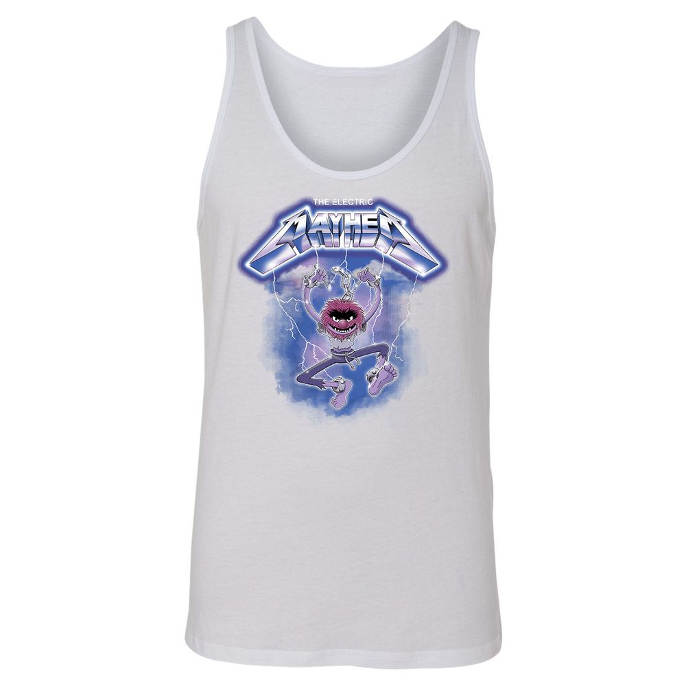 Unisex Jersey Tank - RWLV1CAV - White - 14