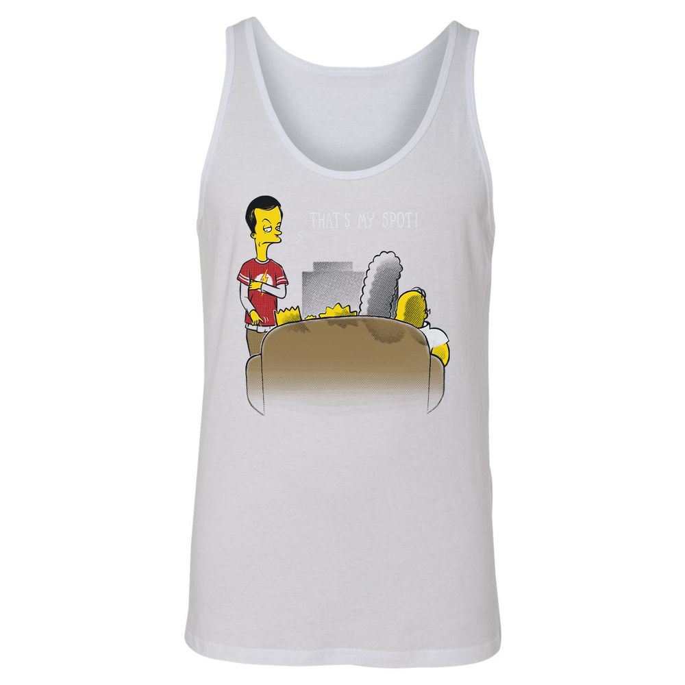 Unisex Jersey Tank - PAQDGV3M - White - 14