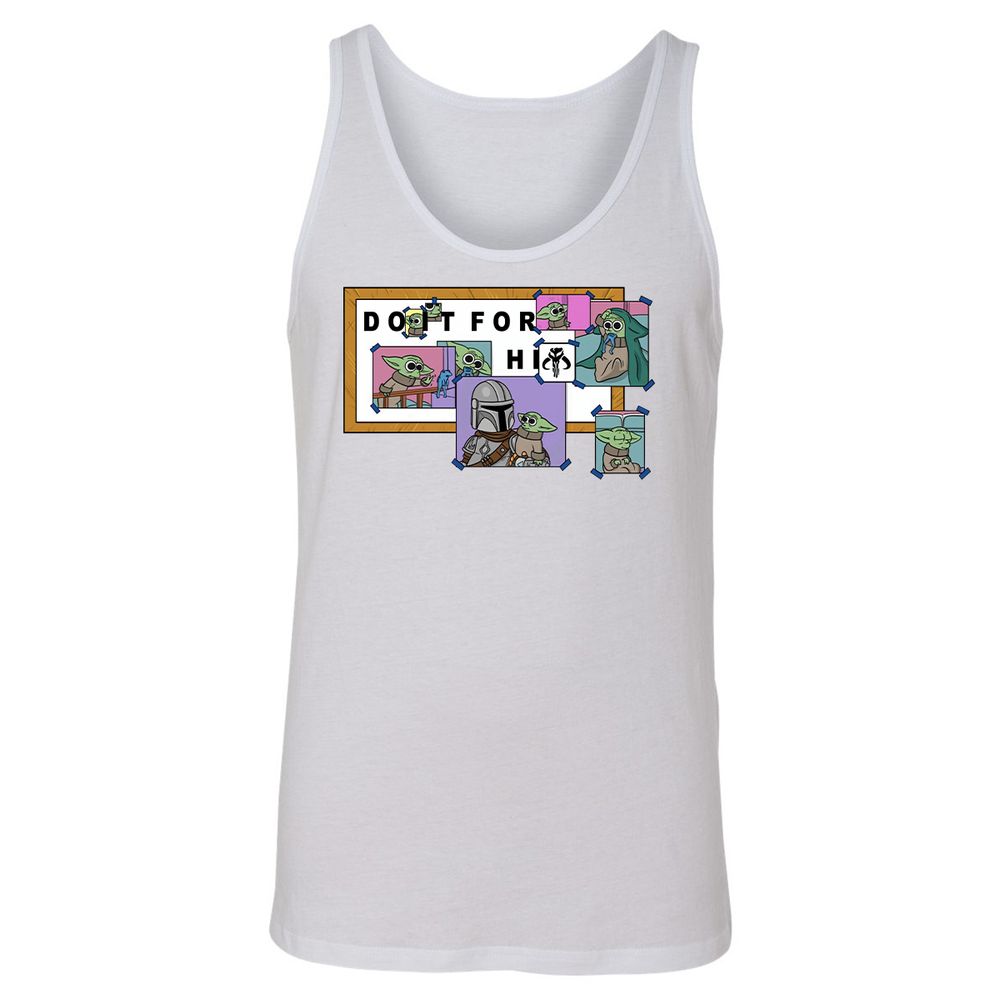 Unisex Jersey Tank - CUVF239U - White - 14