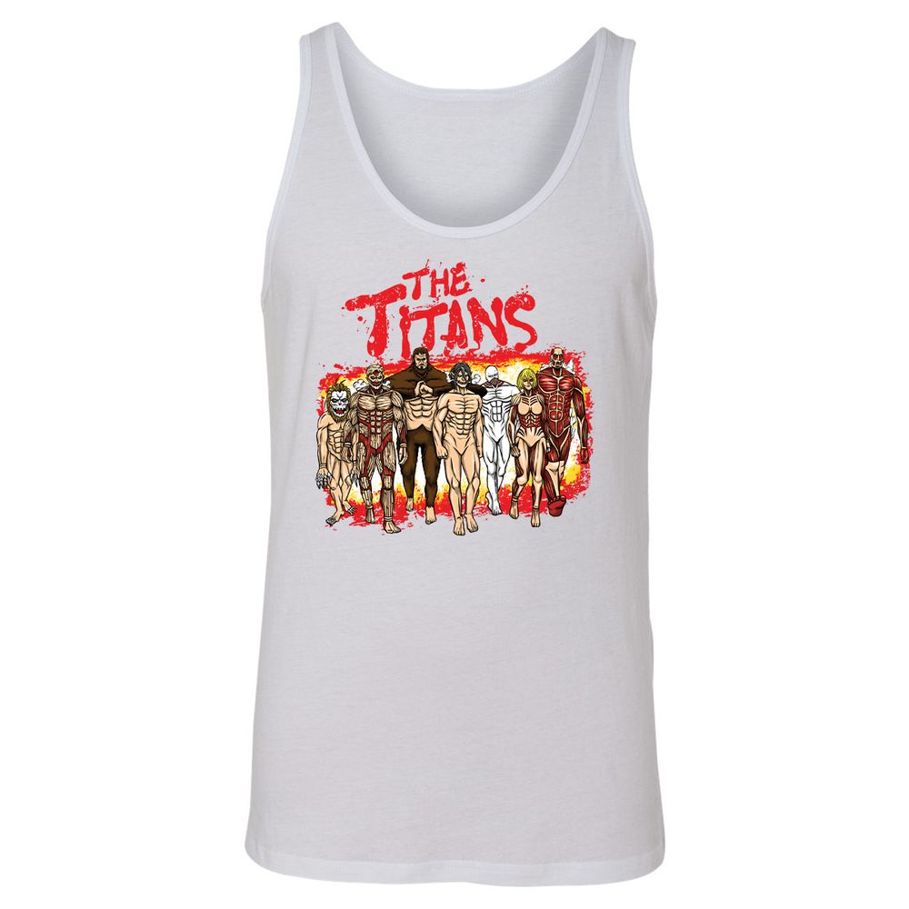 Unisex Jersey Tank - 8L9WBSTT - White - 14