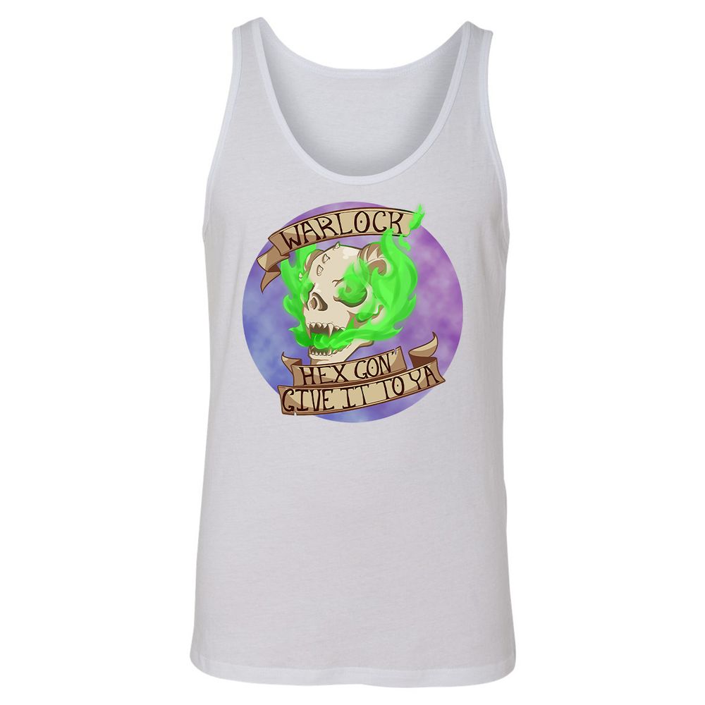 Unisex Jersey Tank - GQ4FVPTR - White - 14