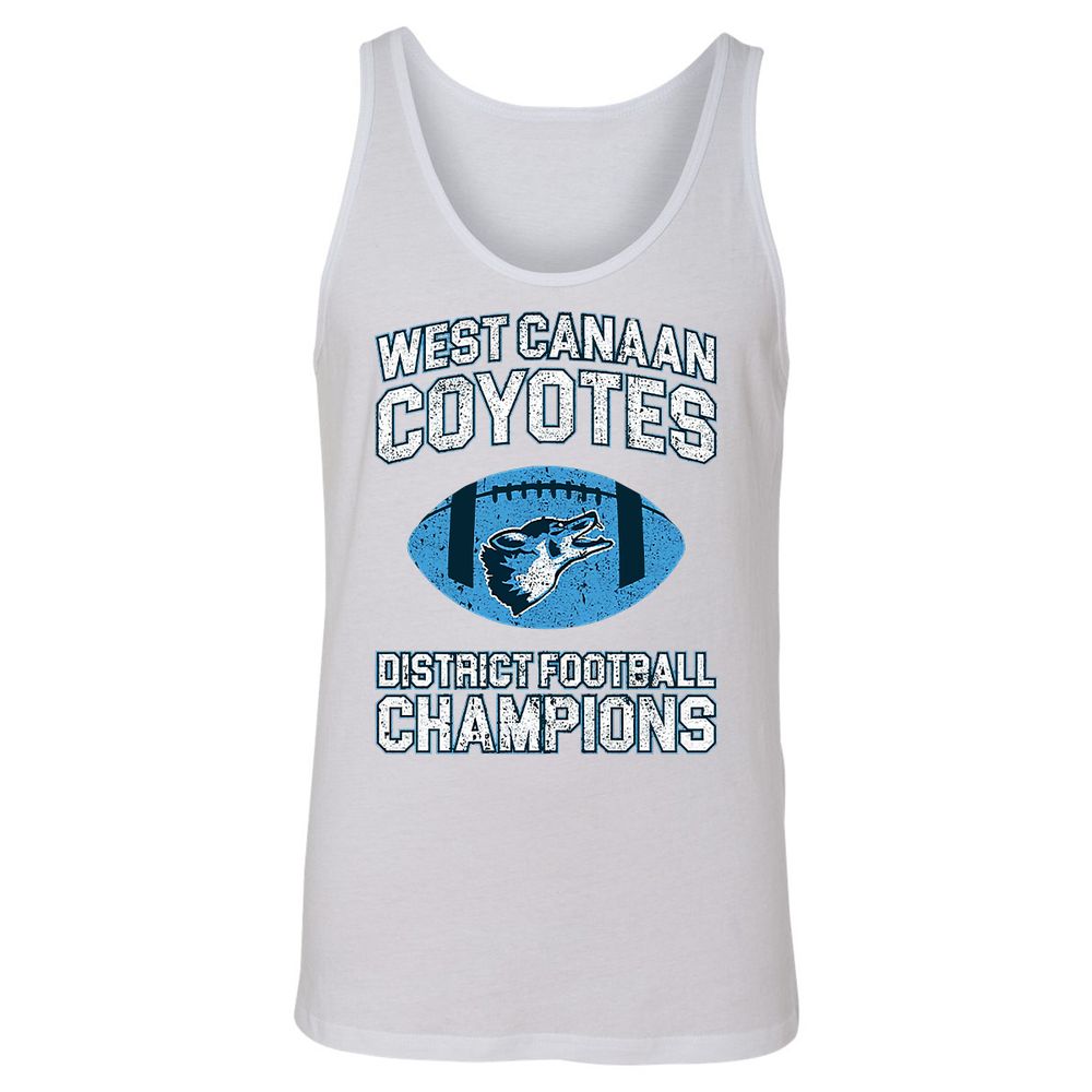 Unisex Jersey Tank - KDCFEAEH - White - 14