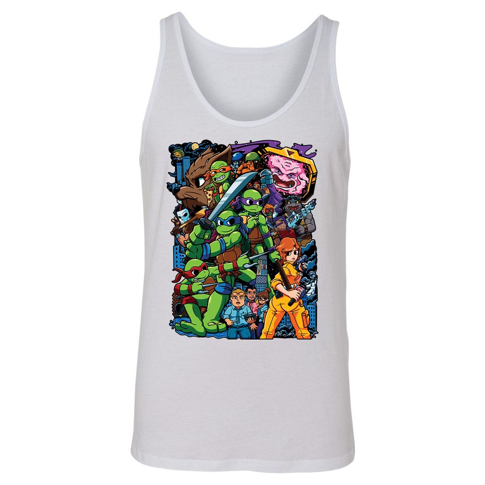 Unisex Jersey Tank - YRBN5M1D - White - 14