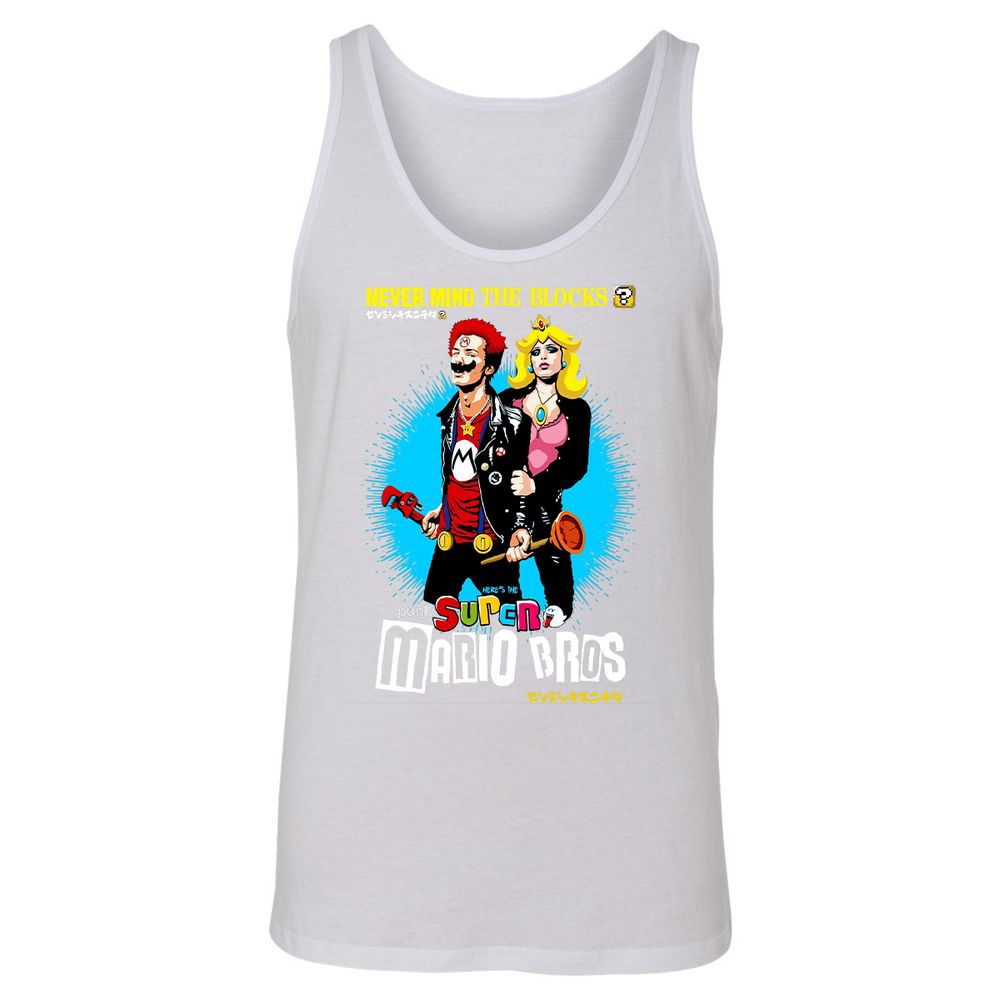 Unisex Jersey Tank - ZJGW2KAR - White - 14