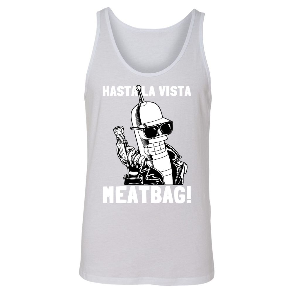 Unisex Jersey Tank - E84YX4KV - White - 14