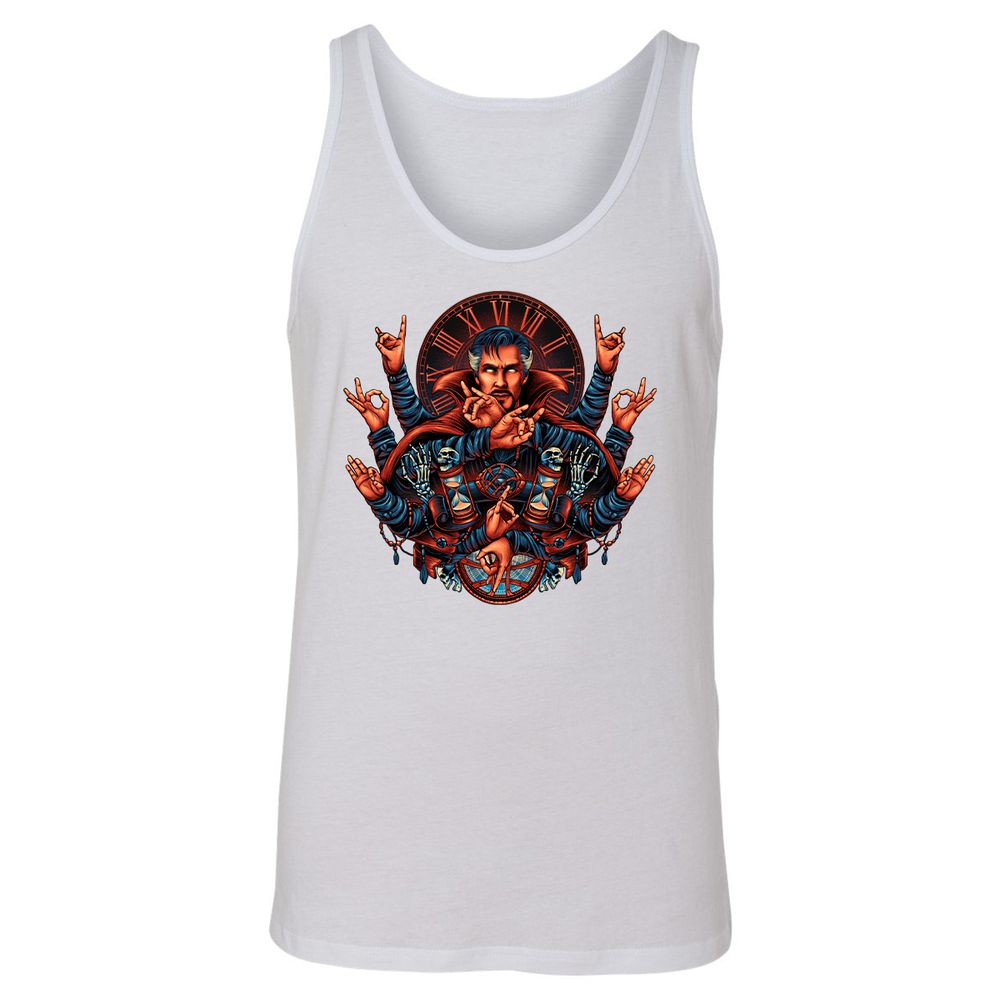 Unisex Jersey Tank - S6CKFPU9 - White - 14