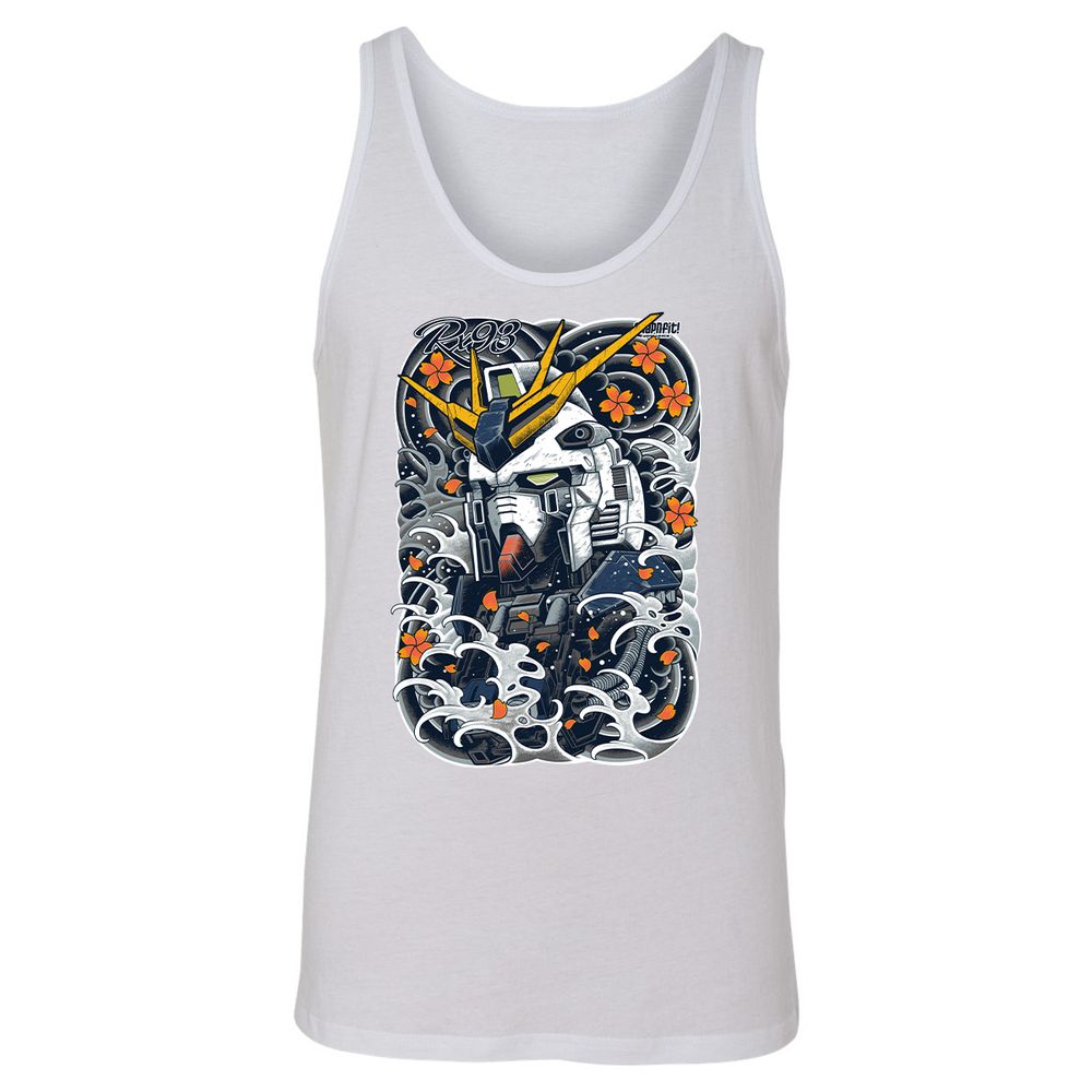 Unisex Jersey Tank - FM2EZGRL - White - 14