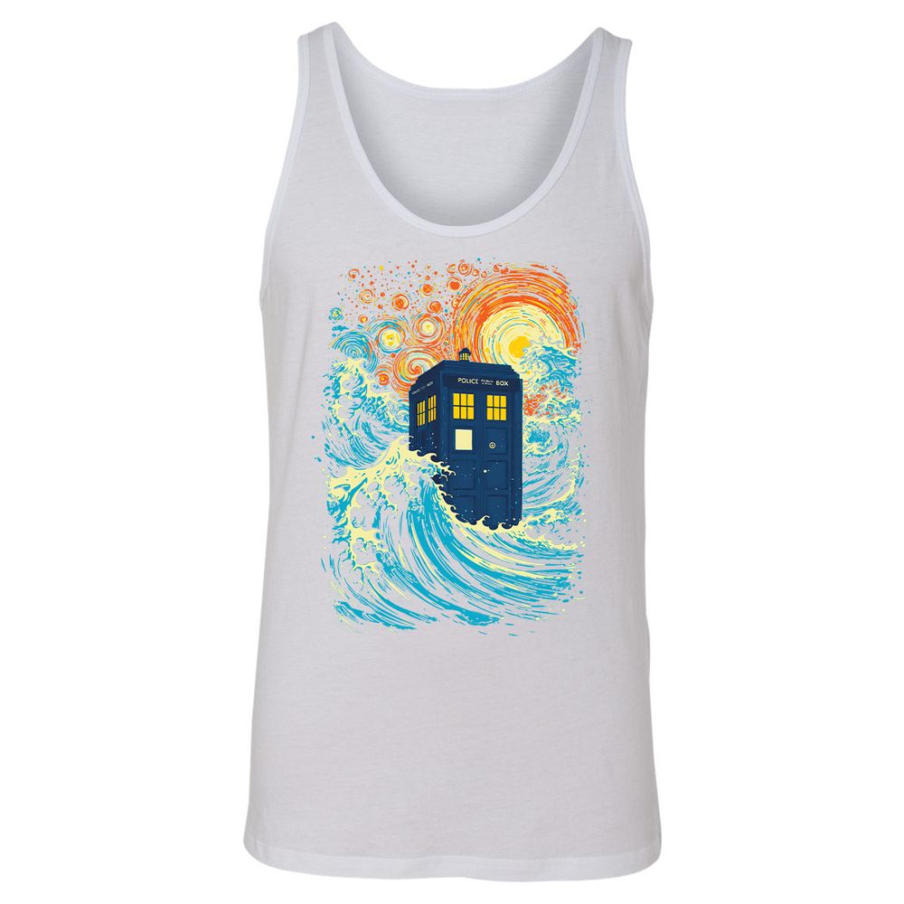 Unisex Jersey Tank - 8J1FKECS - White - 14