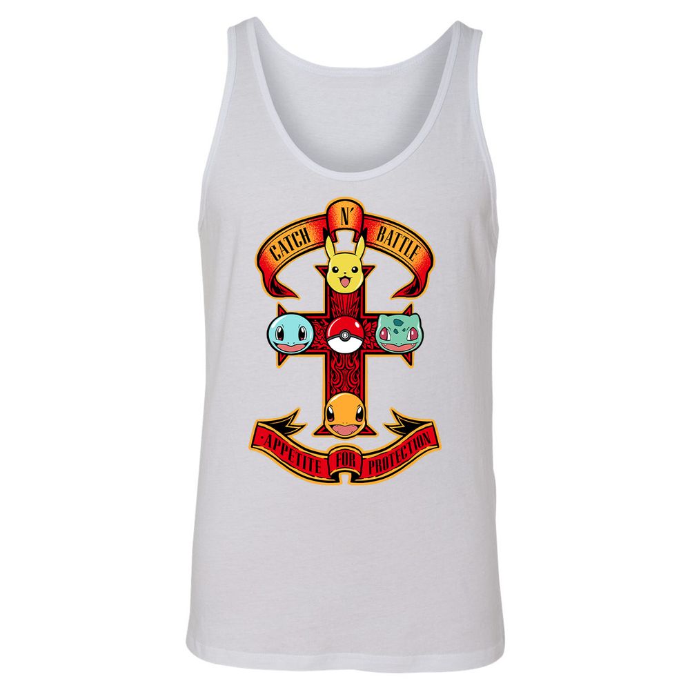 Unisex Jersey Tank - QF7K5ZSC - White - 14