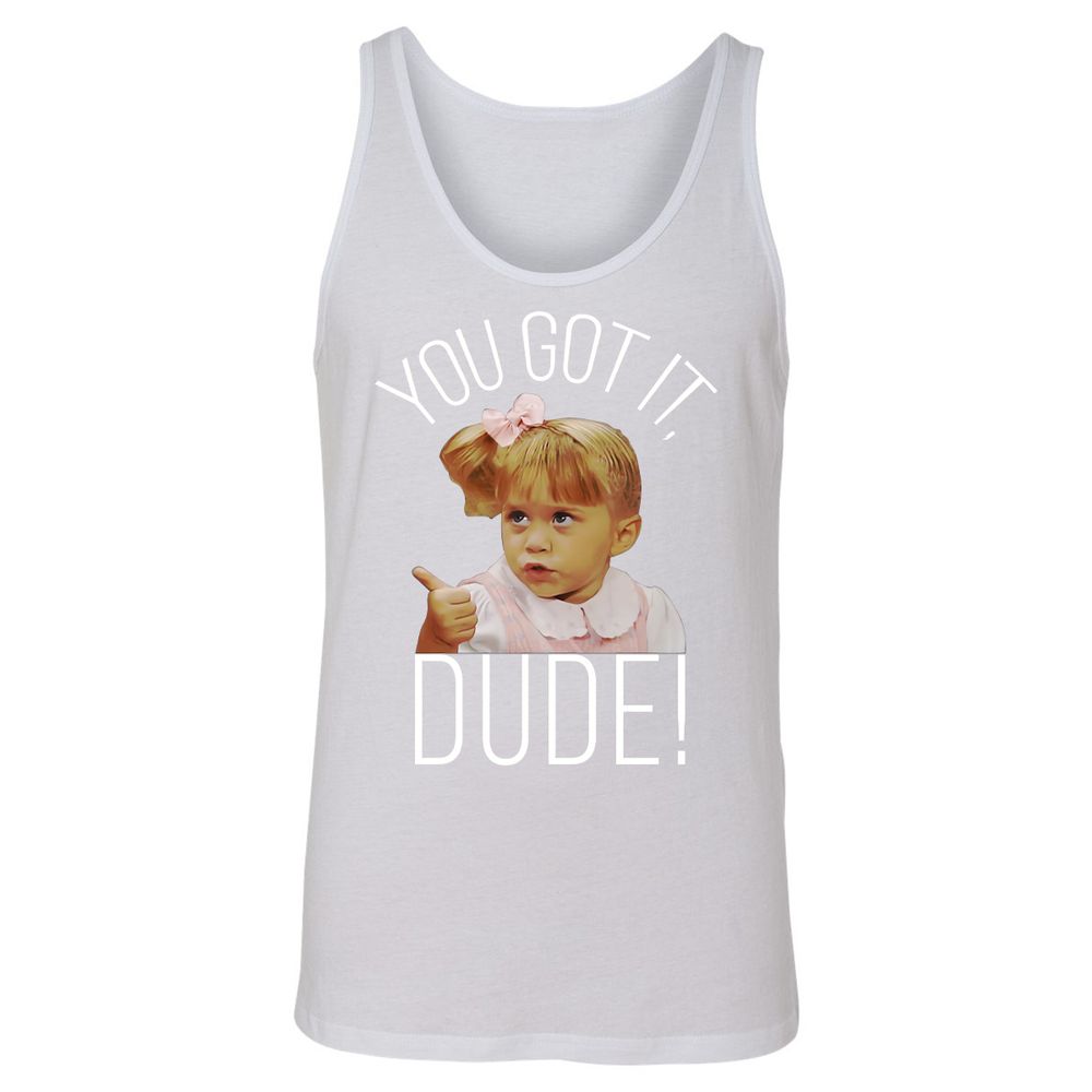 Unisex Jersey Tank - G5H2LRHF - White - 14