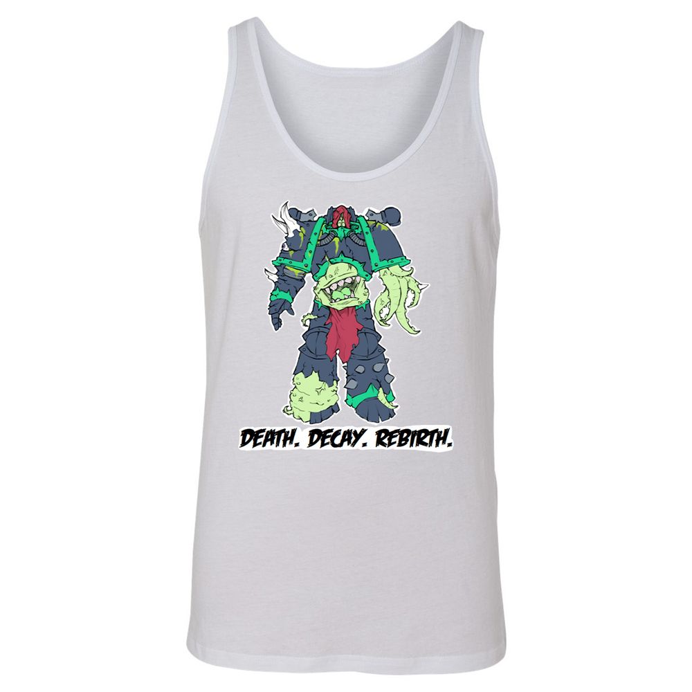 Unisex Jersey Tank - CZUK61FB - White - 14
