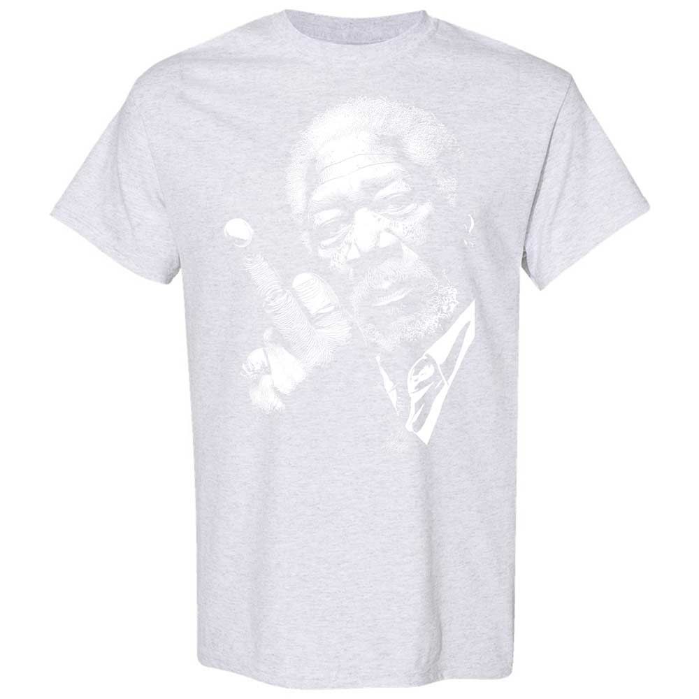 Morgan Freeman middle finger - Ash - 15