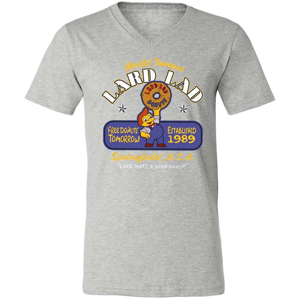 Unisex V-Neck T-Shirt - Y7LG7PQW - Athletic Heather - 15
