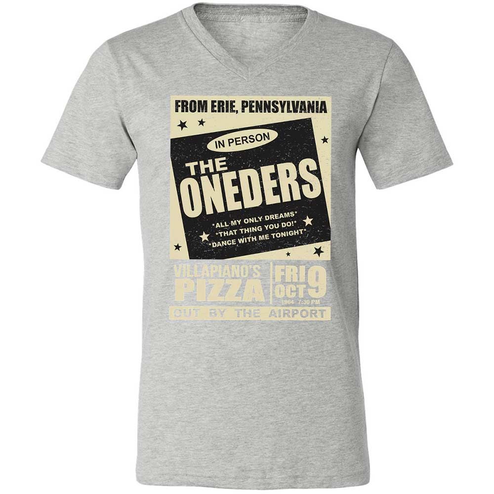 Unisex V-Neck T-Shirt - 7VVKFDQY - Athletic Heather - 15