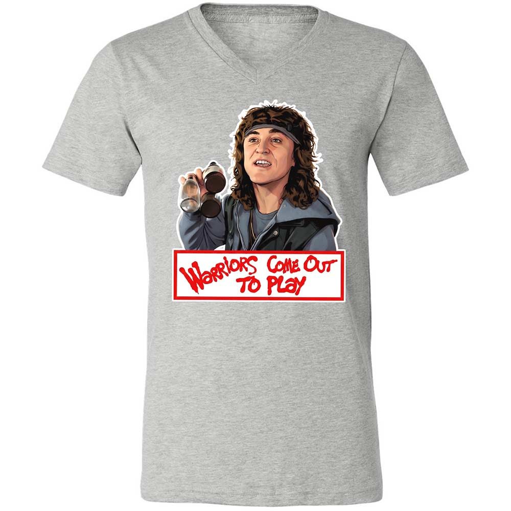 Unisex V-Neck T-Shirt - CEZQG2CL - Athletic Heather - 15