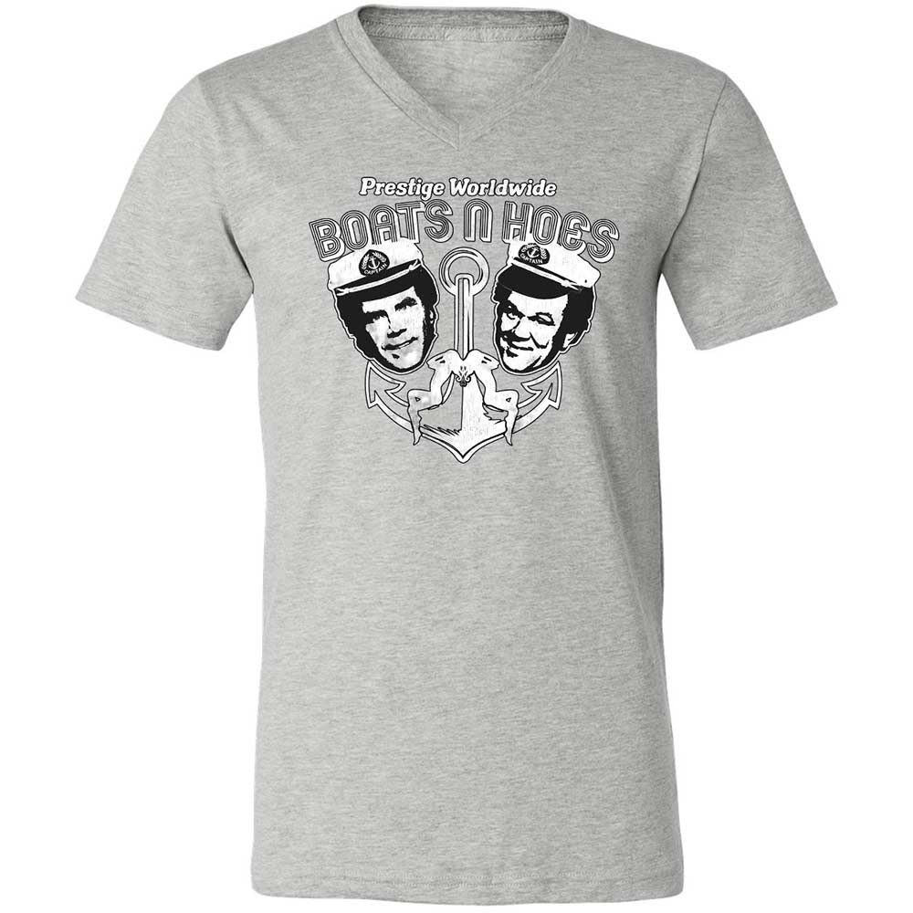 Unisex V-Neck T-Shirt - R9SCBAQ6 - Athletic Heather - 15