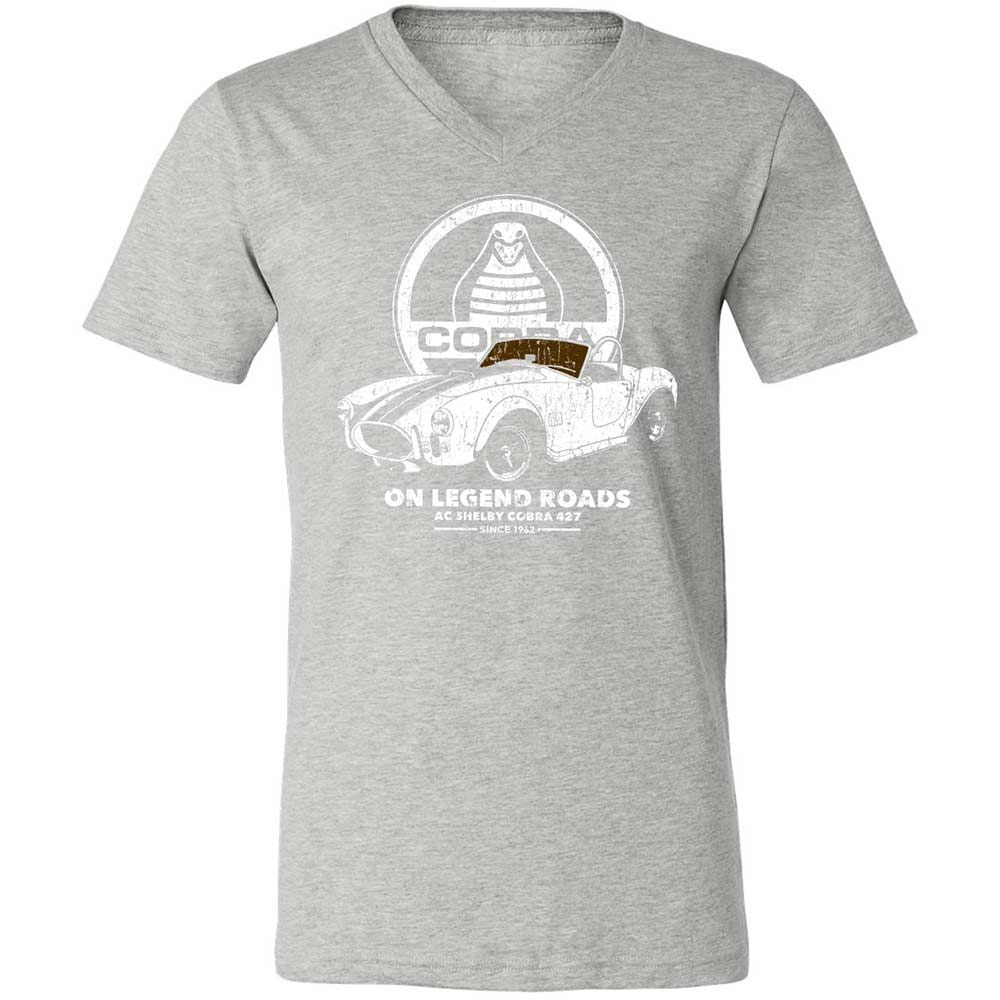 Unisex V-Neck T-Shirt - 3B31WVN8 - Athletic Heather - 15